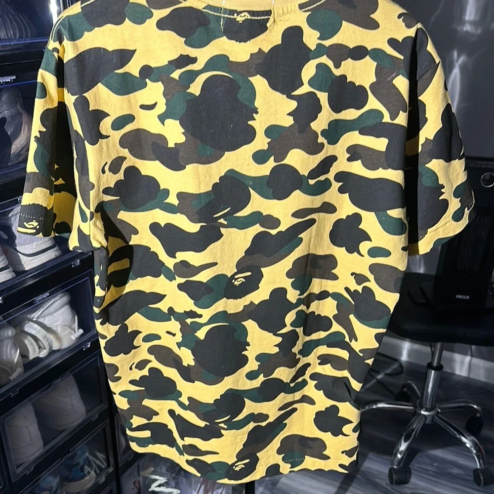 Camo T-Shirt - Yellow - Picture 6 of 7